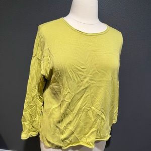 J Jill lime sweater, XL